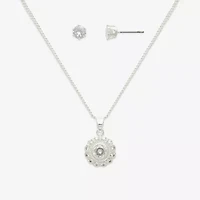 Mixit Womens Round Hypoallergenic 2-pc. Jewelry Set