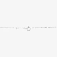 Limited Quantities! Womens Lab Created White Opal Sterling Silver 18 Inch Pendant Necklace