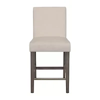 Corliving Laura Counter Height Upholstered Bar Stool