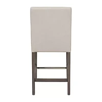 Corliving Laura Counter Height Upholstered Bar Stool