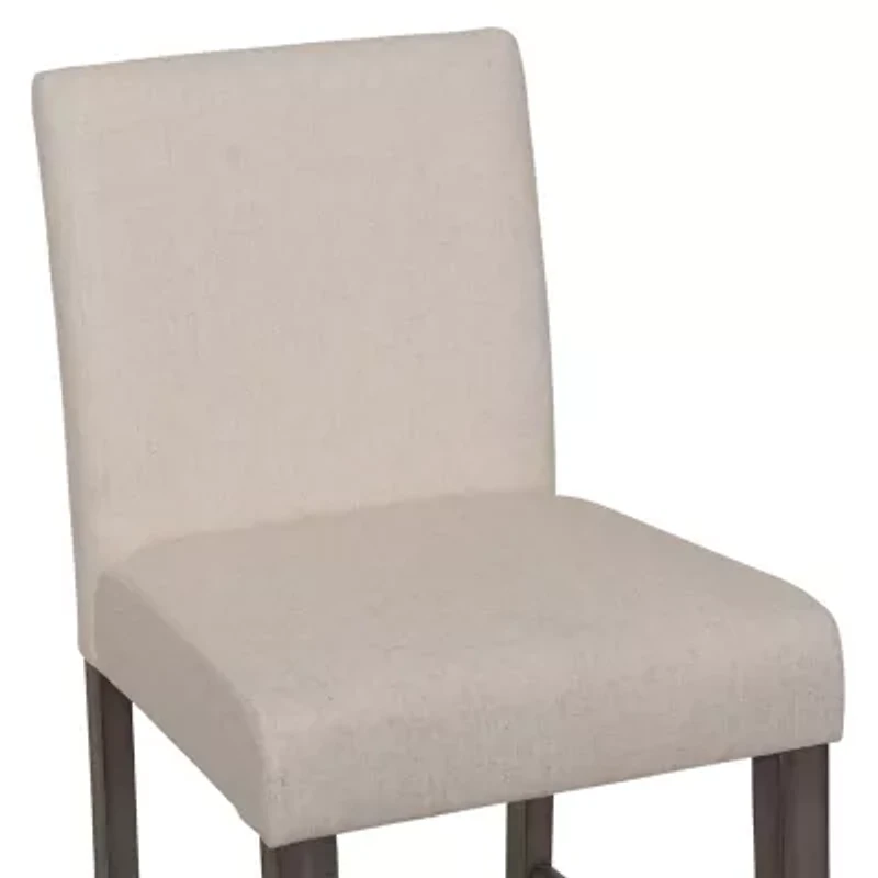 Corliving Laura Counter Height Upholstered Bar Stool