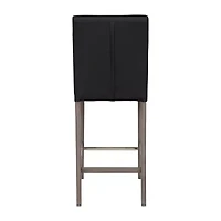 Corliving Leila Upholstered Tufted Bar Stool