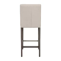 Corliving Leila Upholstered Tufted Bar Stool