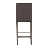 Corliving Leila Upholstered Tufted Bar Stool