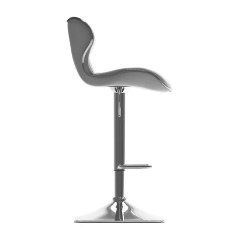 Bonded Leather 2-pc. Adjustable Swivel Bar Stool