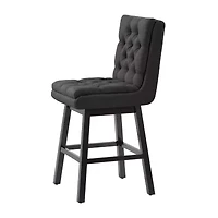 Corliving Boston Dining Collection 2-pc. Upholstered Tufted Bar Stool