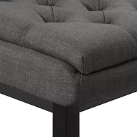 Corliving Boston Dining Collection 2-pc. Upholstered Tufted Bar Stool