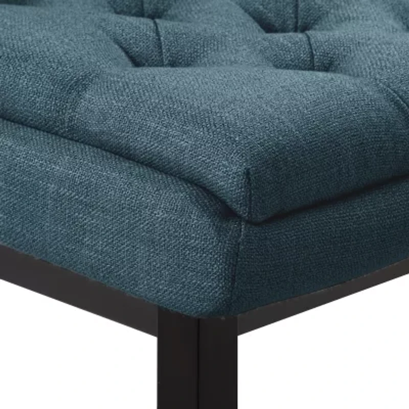 Corliving Boston Dining Collection 2-pc. Upholstered Tufted Bar Stool