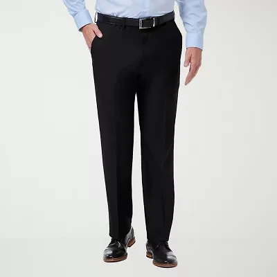 Haggar Premium Comfort Mens Classic Fit Flat Front Pant