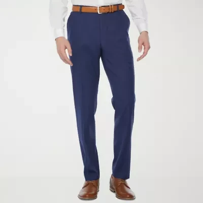 J. Ferrar Ultra Comfort Mens Super Slim Fit Flat Front Suit Pant
