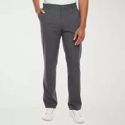J. Ferrar Ultra Comfort Mens Super Slim Fit Flat Front Suit Pant