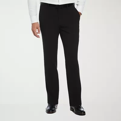Savane Comfort Waist Mens Slim Fit Flat Front Pant