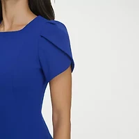 Marc New York Womens Short Sleeve Sheath Dress