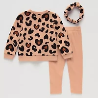 Btween Baby Girls 2-pc. Legging Set