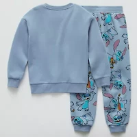 Disney Collection Little & Big Kid Boys 2-pc. Lilo & Stitch Pant Set