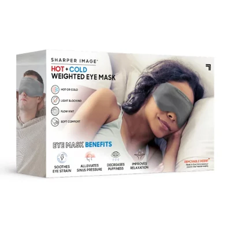 Sharper Image Hot + Cold Weighted 2-pc. Eye Mask