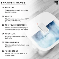 Sharper Image Spahaven® Soothe Massaging Foot Bath