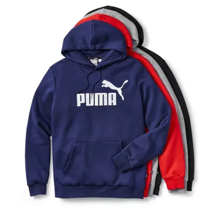 PUMA Essential Mens Long Sleeve Fleece Active Hoodie