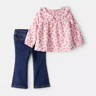 Carter's Baby Girls 2-pc. Pant Set
