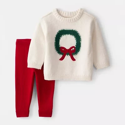 Carter's Holiday Baby Girls 2-pc. Pant Set