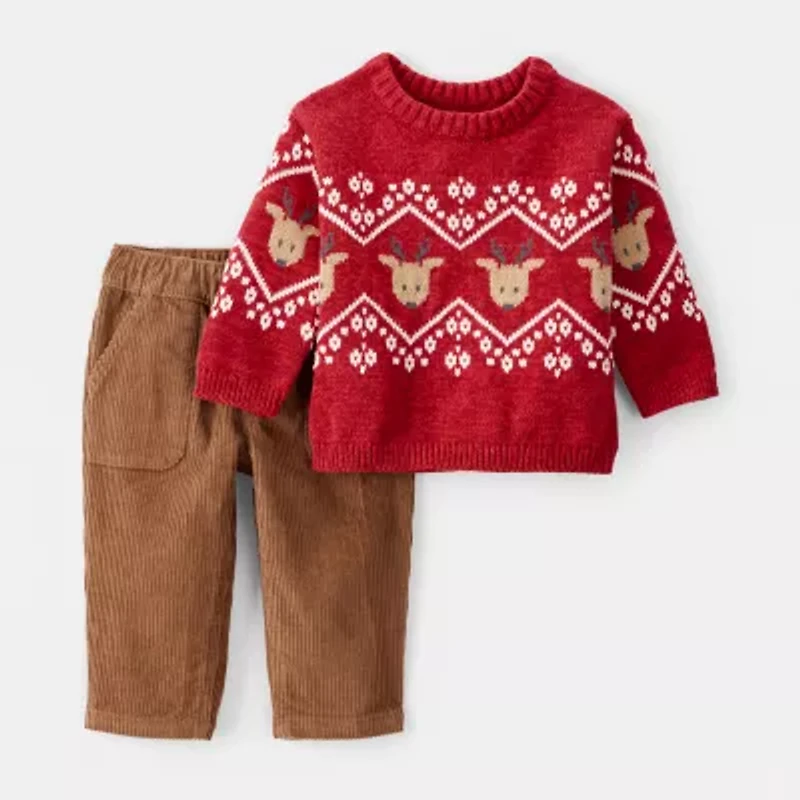 Carter's Holiday Baby Boys 2-pc. Pant Set