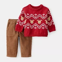 Carter's Holiday Baby Boys 2-pc. Pant Set