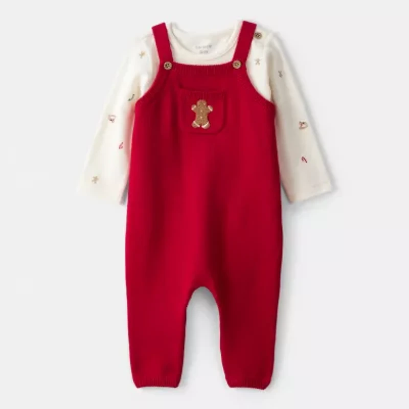 Carter's Holiday Baby Unisex 2-pc. Overall Set