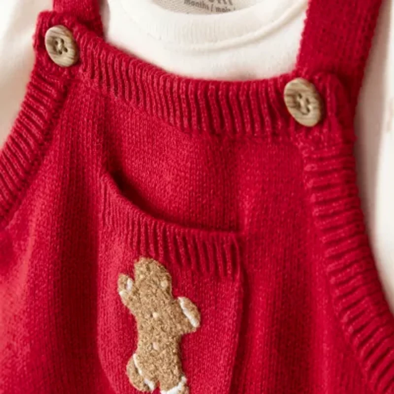 Carter's Holiday Baby Unisex 2-pc. Overall Set