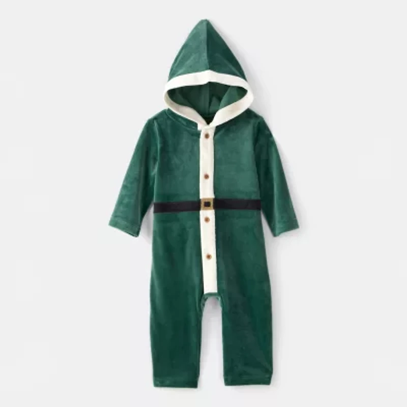 Carter's Unisex Hooded Long Sleeve Jumpsuit