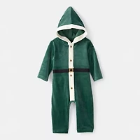 Carter's Unisex Hooded Long Sleeve Jumpsuit
