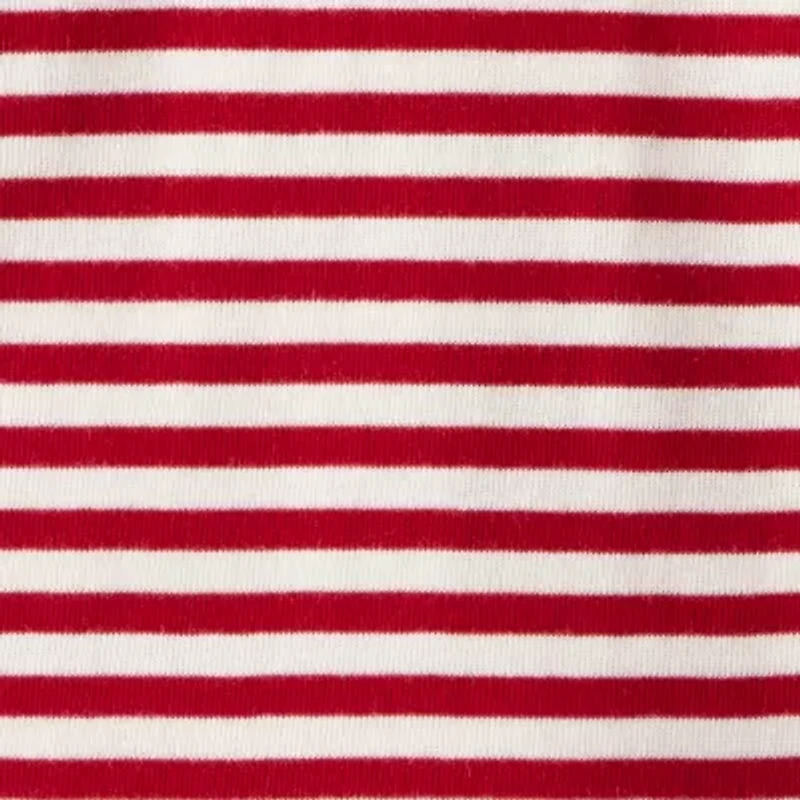 Carter's Boys Round Neck Long Sleeve Rib Bodysuit