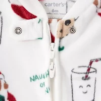 Carter's Family Matching Santa Unisex Sleep and Play