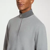 Van Heusen Essential Mens Long Sleeve Quarter-Zip Pullover Sweater