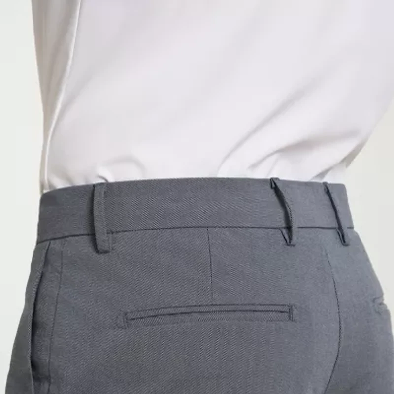 Van Heusen Essential Mens Straight Fit Flat Front Pant