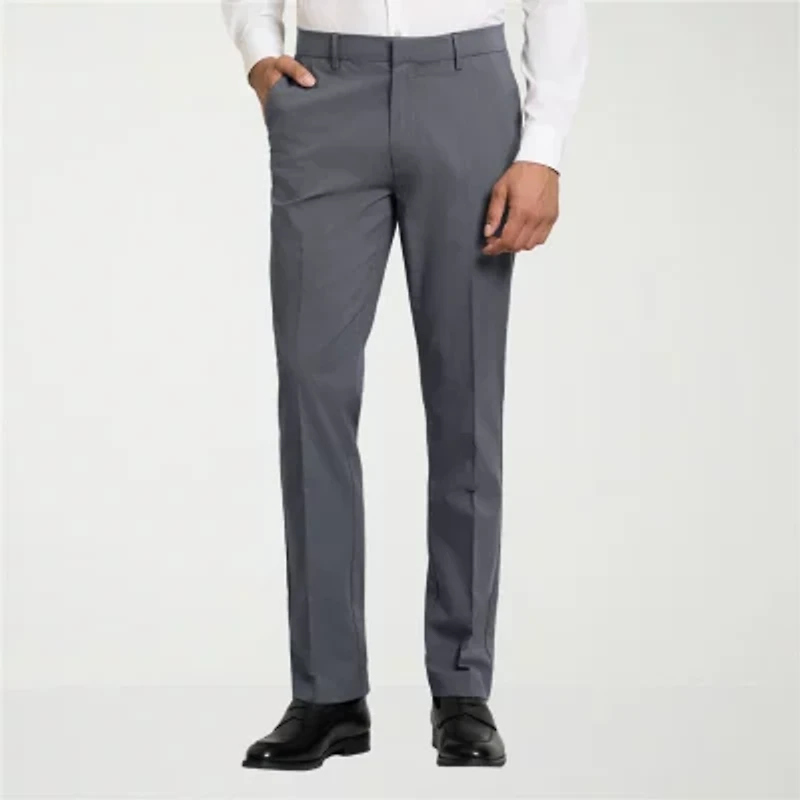 Van Heusen Essential Mens Straight Fit Flat Front Pant