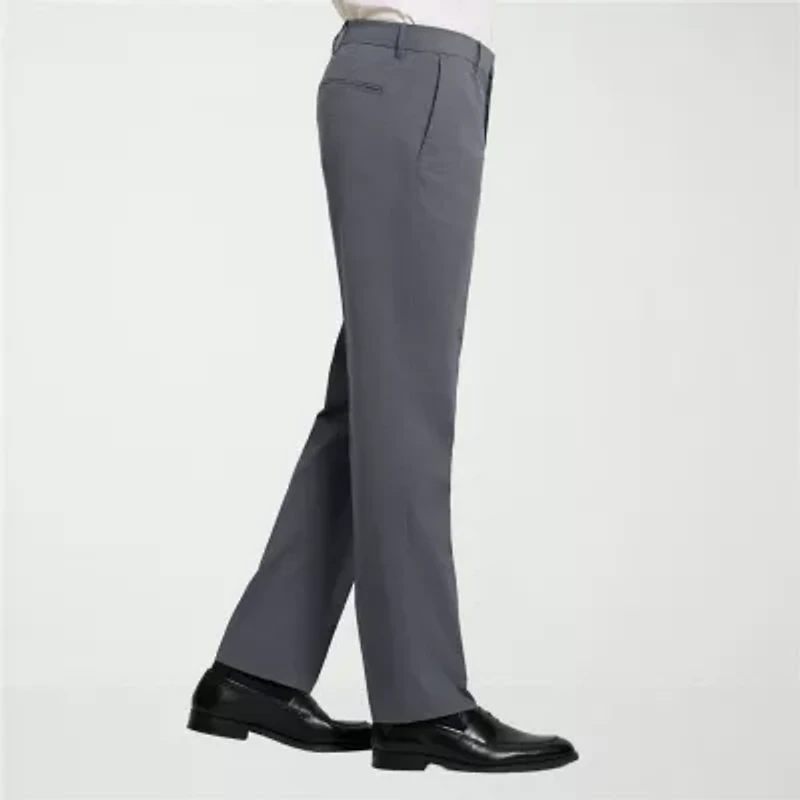 Van Heusen Essential Mens Straight Fit Flat Front Pant