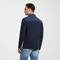 Van Heusen Essential Mens Regular Fit Long Sleeve Polo Shirt