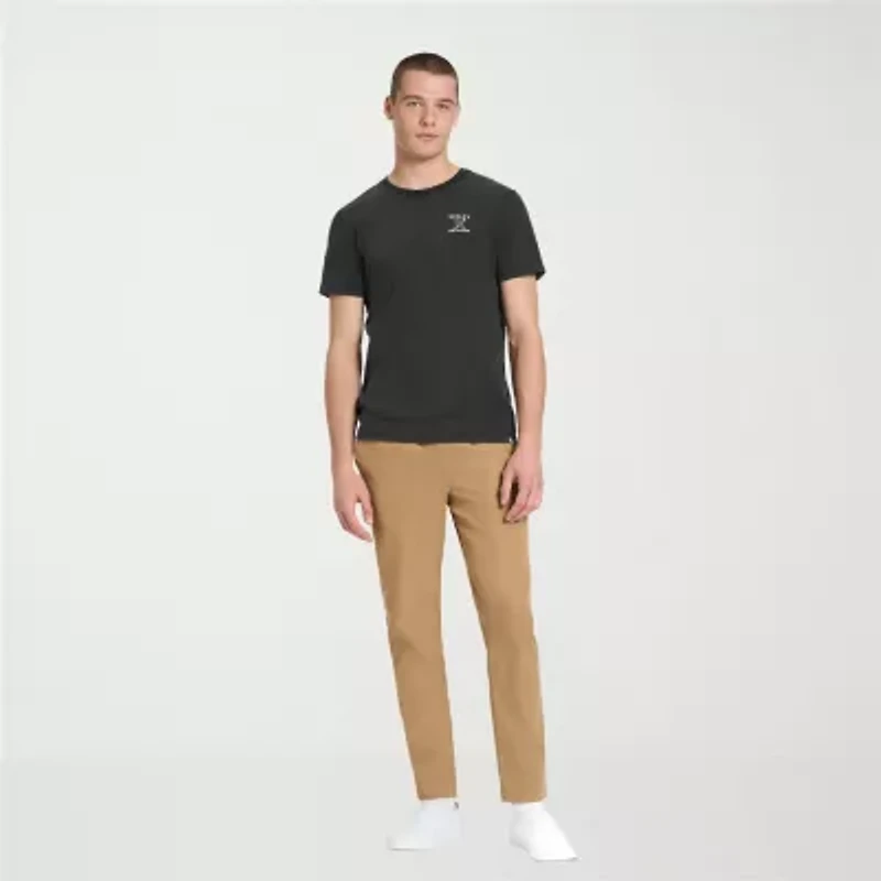 Hurley Mens Crew Neck Short Sleeve Regular Fit Graphic T-Shirt