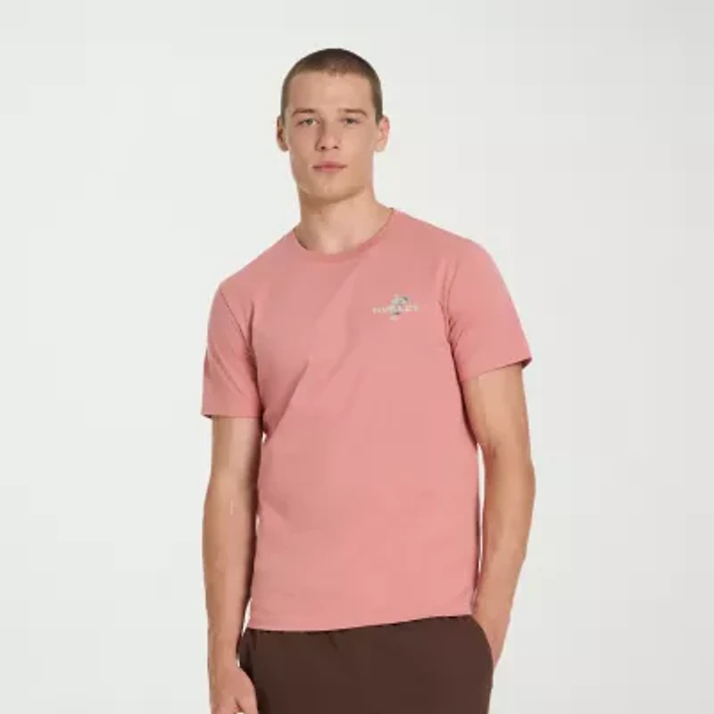 Hurley Mens Crew Neck Short Sleeve Regular Fit Graphic T-Shirt