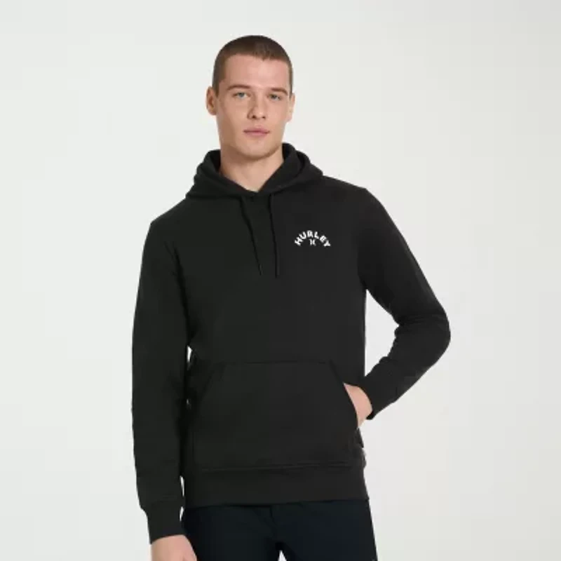Hurley Mens Long Sleeve Fleece Hoodie