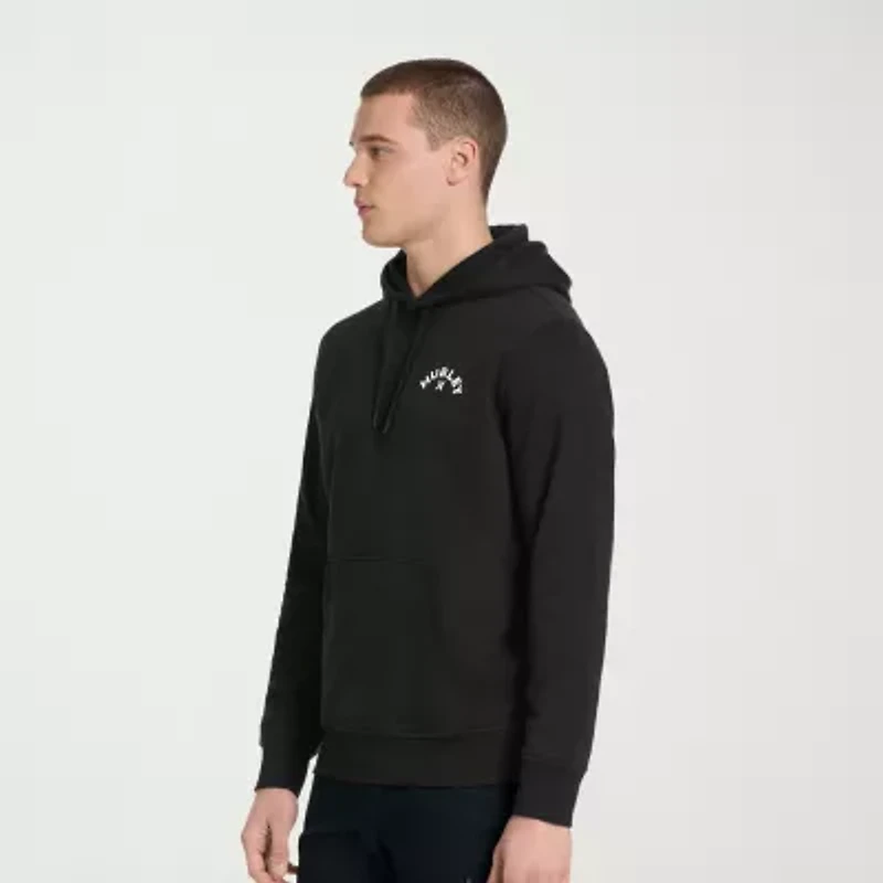 Hurley Mens Long Sleeve Fleece Hoodie