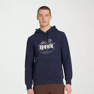 Hurley Mens Long Sleeve Fleece Hoodie