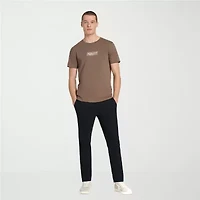 Hurley Mens Crew Neck Short Sleeve Regular Fit Graphic T-Shirt