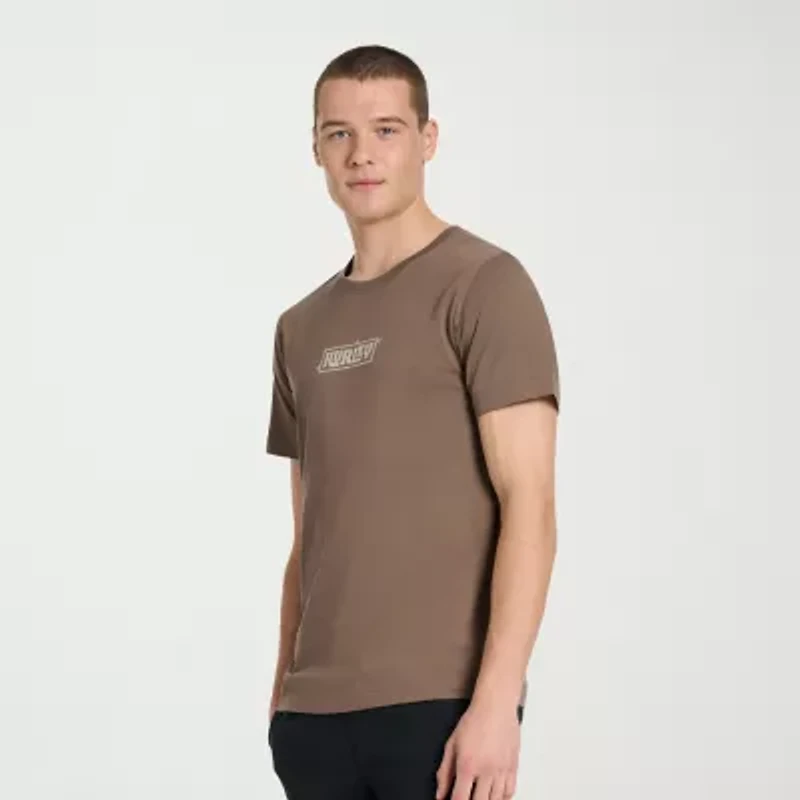 Hurley Mens Crew Neck Short Sleeve Regular Fit Graphic T-Shirt