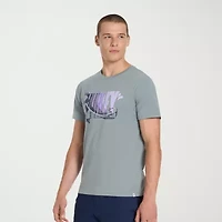 Hurley Mens Crew Neck Short Sleeve Regular Fit Graphic T-Shirt