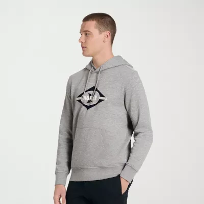 Hurley Mens Long Sleeve Fleece Hoodie