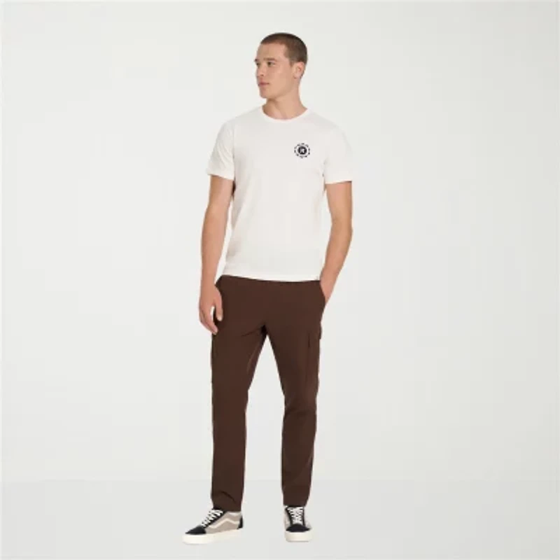 Hurley Mens Crew Neck Short Sleeve Regular Fit Graphic T-Shirt