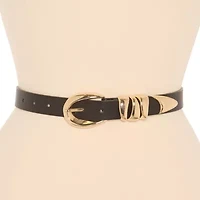 Worthington Oval Geo Tri Keeper Womens Belt