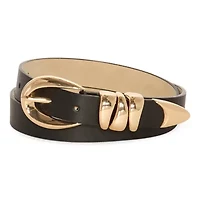 Worthington Oval Geo Tri Keeper Womens Belt