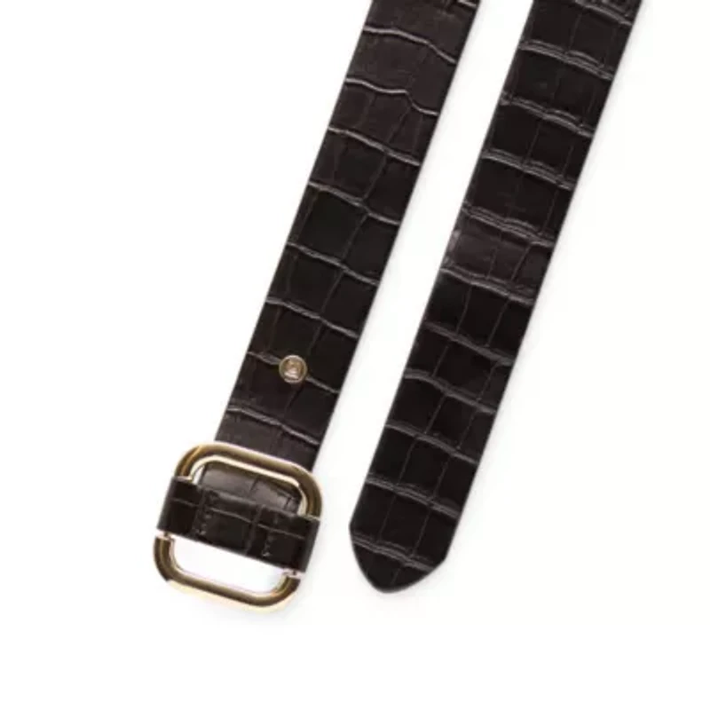 Liz Claiborne Crocodile Womens Belt